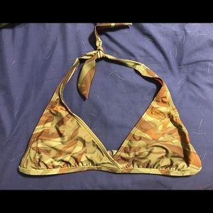 Camo print bikini